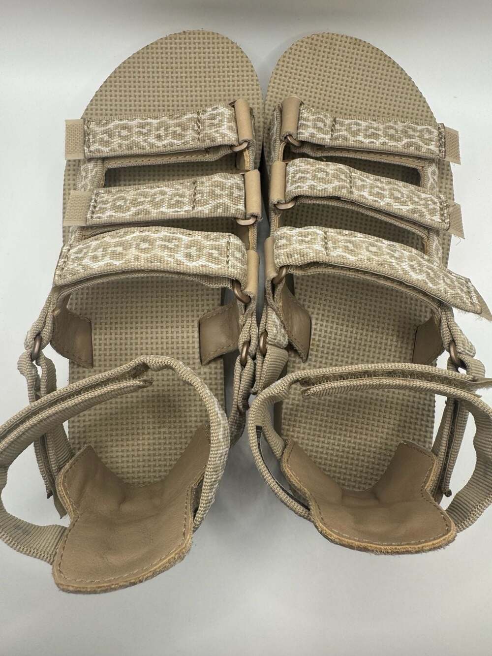 Teva Women's Flatform Mevia Sandals in Dorinda Sesame Multi 9 - Picture 8 of 10